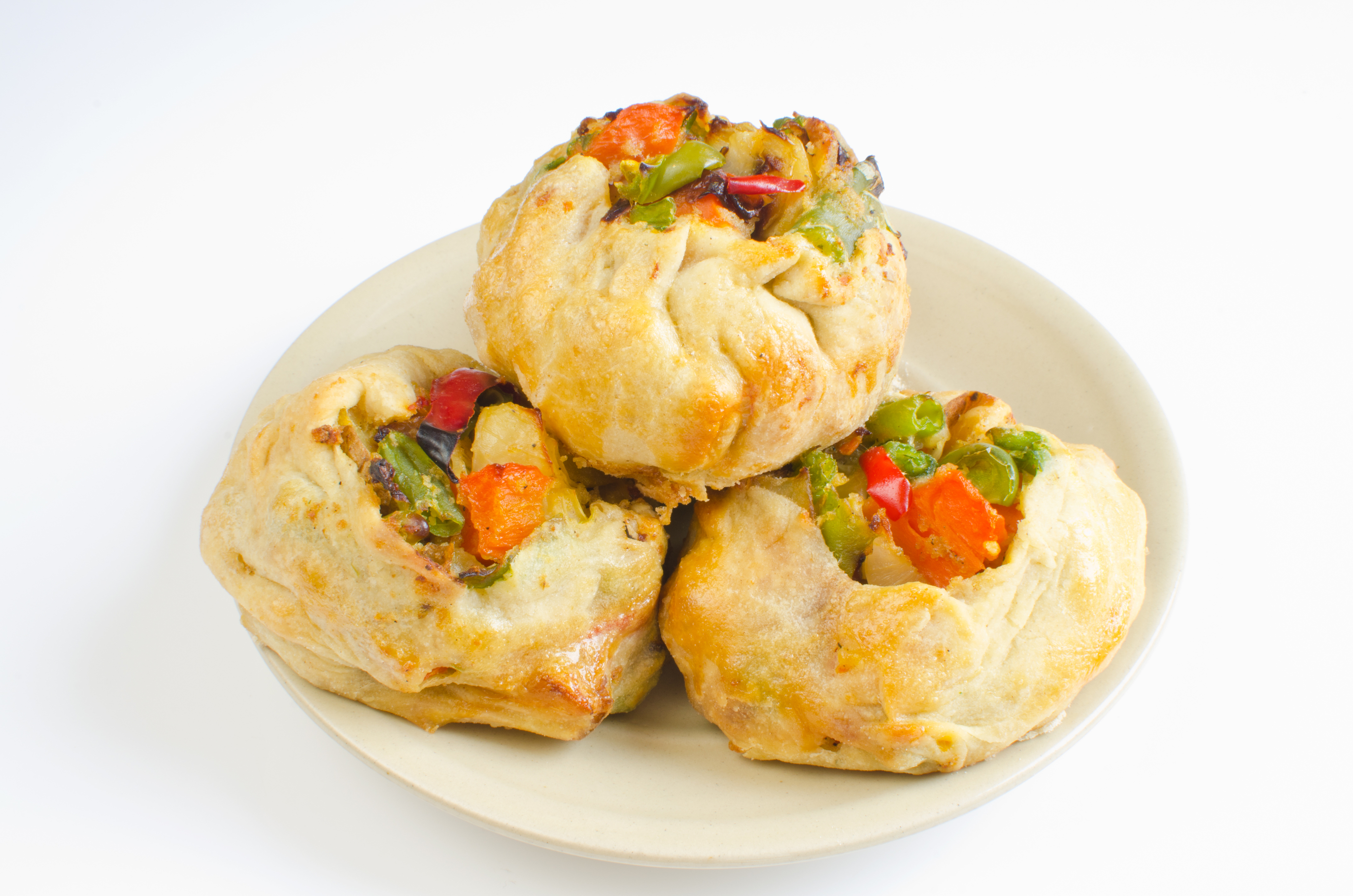 knish with vegetables chunky